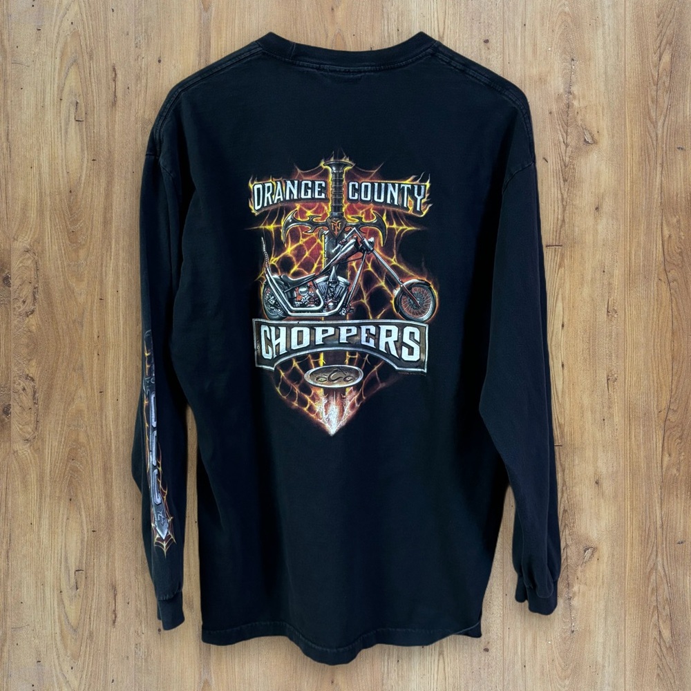 Orange County Choppers Black Long Sleeve Tee
